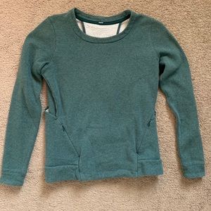 Lululemon green crew neck